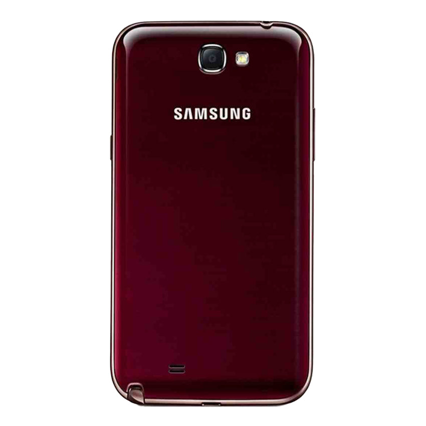 Samsung Galaxy Note 2 Ruby wine back view