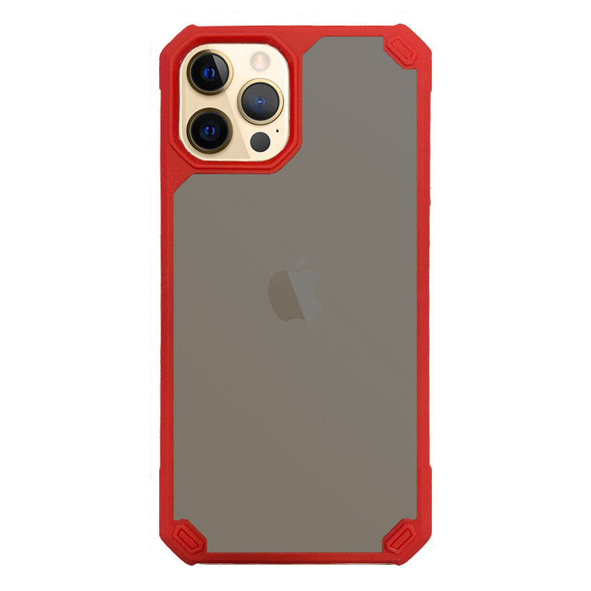 Space Case iPhone 12 / 12 Pro Red / Clear