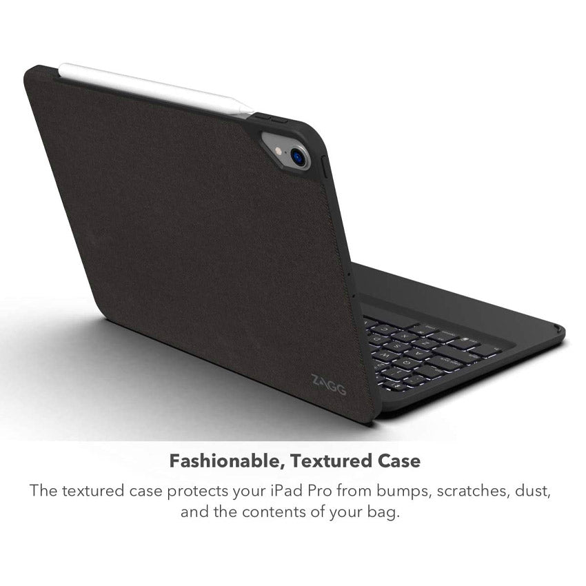 Fashionable, textured case The textured case protects your iPad Pro From bumps, scratches, dust, and the contents of your bag.- Fonez-Keywords : MacBook - Fonez.ie - laptop- Tablet - Sim free - Unlock - Phones - iphone - android - macbook pro - apple macbook- fonez -samsung - samsung book-sale - best price - deal