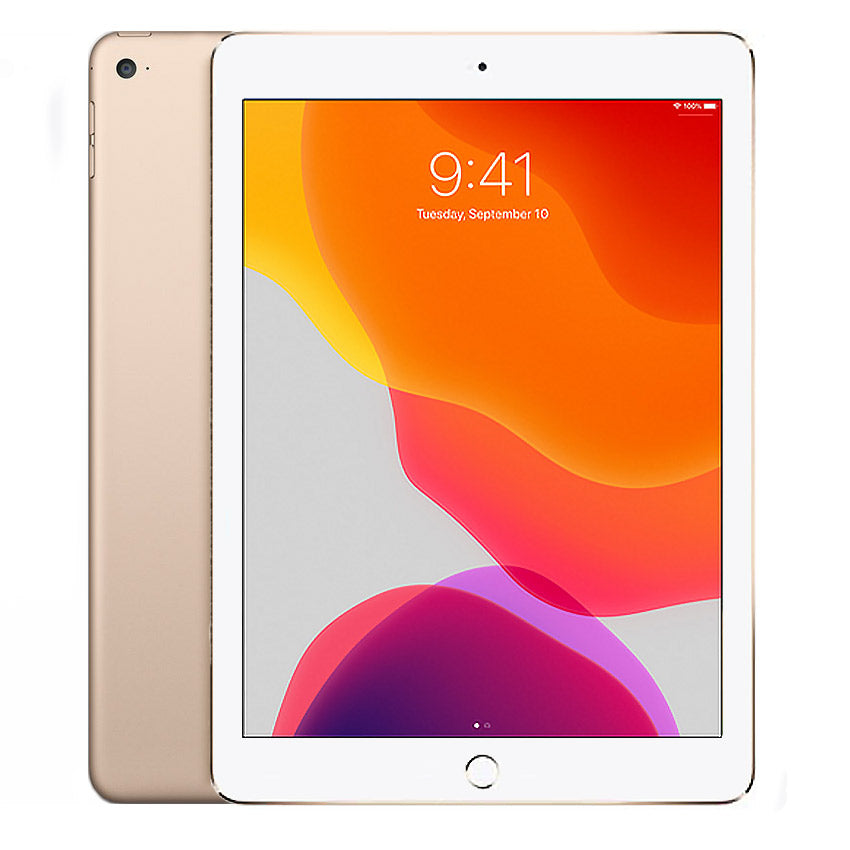 Apple iPad Air 2 A1566 Wi-Fi gold with White front bezel - Fonez-Keywords : MacBook - Fonez.ie - laptop- Tablet - Sim free - Unlock - Phones - iphone - android - macbook pro - apple macbook- fonez -samsung - samsung book-sale - best price - deal