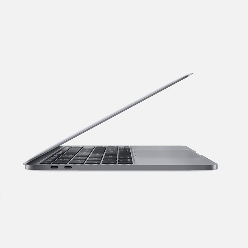 Apple MacBook Pro 13" A2289 Intel Core i5 8GB RAM 256GB SSD Touch Bar and Touch ID space grey left side view - Fonez
