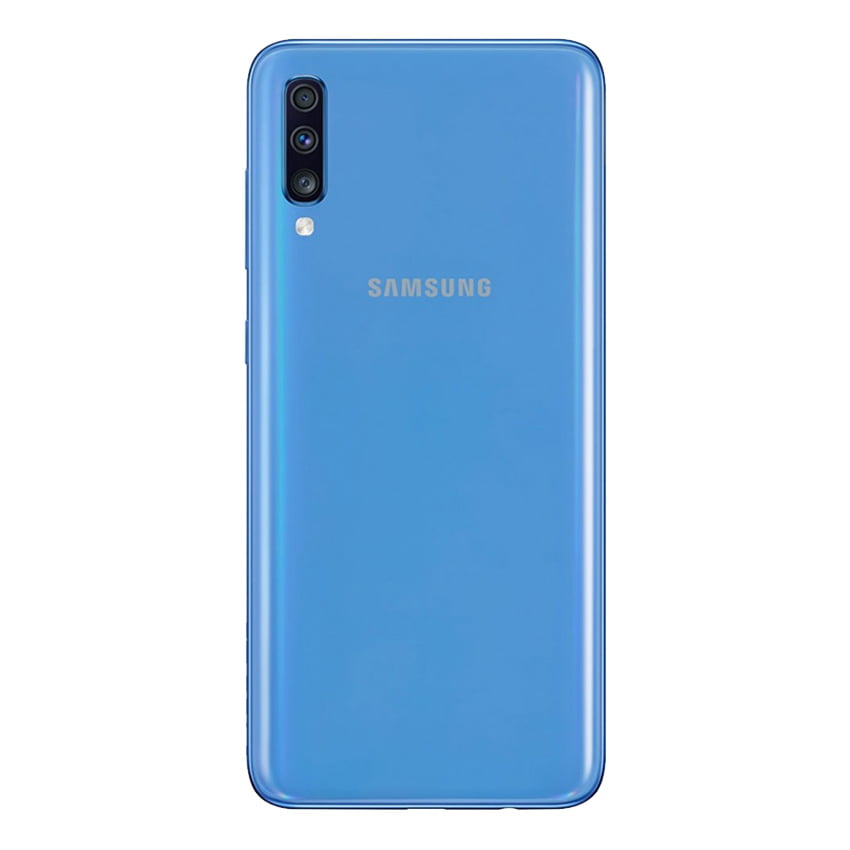 Samsung Galaxy A70 Blue Back - Fonez -Keywords : MacBook - Fonez.ie - laptop- Tablet - Sim free - Unlock - Phones - iphone - android - macbook pro - apple macbook- fonez -samsung - samsung book-sale - best price - deal