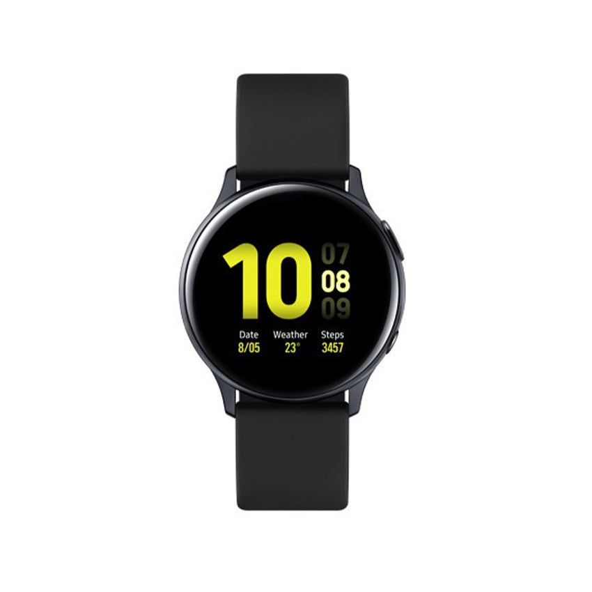 Samsung Galaxy Watch Active 2 44mm 4G black front view - Fonez