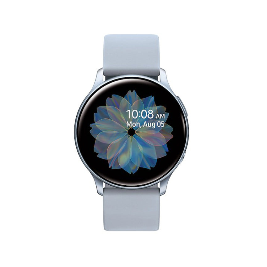 Samsung Galaxy Watch Active 2 44mm 4G silver front view - Fonez