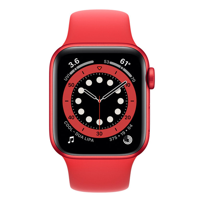 Apple Watch Series 6 GPS 44mm (product)red front view - Fonez