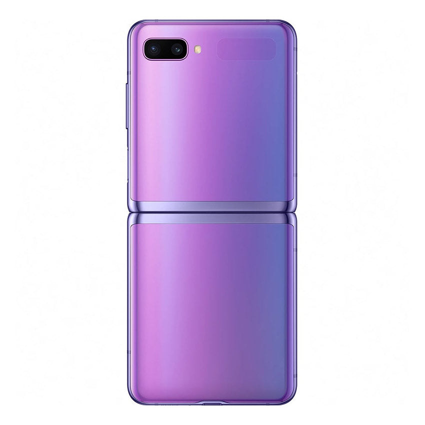 Samsung Galaxy Z Flip Mirror Purple Back - Fonez -Keywords : MacBook - Fonez.ie - laptop- Tablet - Sim free - Unlock - Phones - iphone - android - macbook pro - apple macbook- fonez -samsung - samsung book-sale - best price - deal